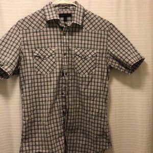 Small Plaid Button Up